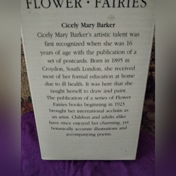 Cicely Mary Barker Winter Aconite Fairy Series IX 2001 - Picture 7 of 11